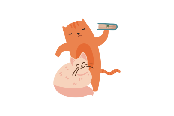 Back to School Cat and Diary Book Svg