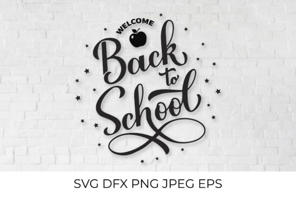Back to School Lettering: Graphics for Creative Sellers