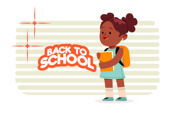 Back to School People Background Concept Graphics