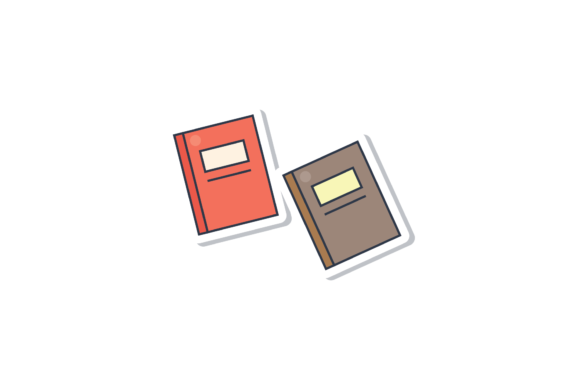 Back to School Stickers Books Svg: Graphics for Creative Projects