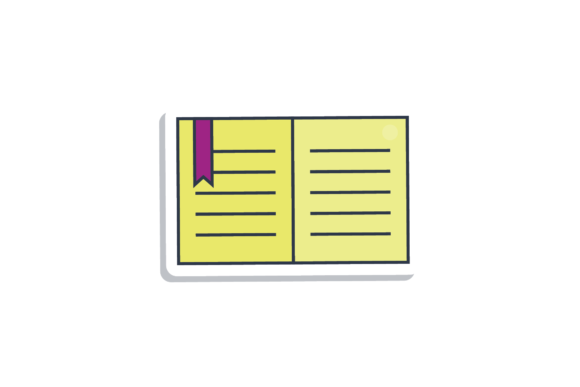 Back to School Stickers Notebooks Svg Graphics
