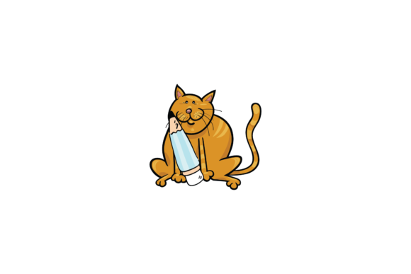 Cat Back to School Stationery Yark Svg Graphics