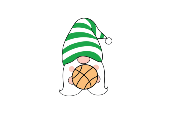 Gnomes Back to School Sports Basketball Graphics