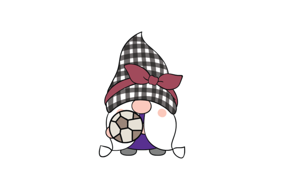 Gnomes Back to School Sports Football SVG