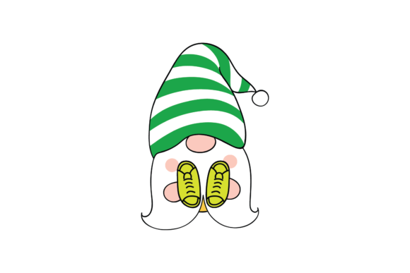 Gnomes Back to School Yellow Shoes Svg Graphics