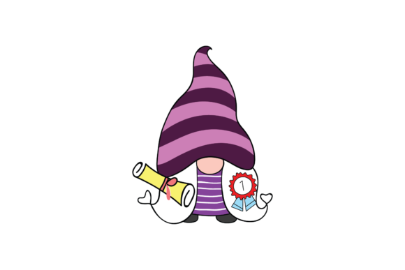 Gnomes Graduation Back to School Svg Graphics