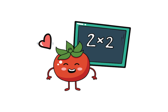 Kawaii Back to School Fruits Apple Svg Graphics